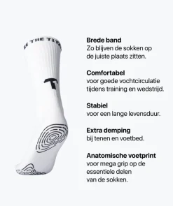 T1TAN Sokken^Grip Socks - wit