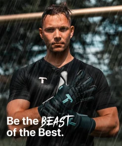 T1TAN Met Fingersave | Keepershandschoenen Voor Kinderen^Petrol Beast Junior Pro 3.0 (FP)