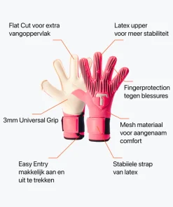 T1TAN Rebel Collectie | Met Fingersave^Rebel 2.0 Fluo Pink Junior (FP)