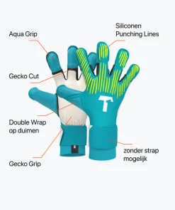 T1TAN Keepershandschoenen Voor Kinderen | Rebel Collectie^Rebel 2.0 Sky Blue Junior Pro