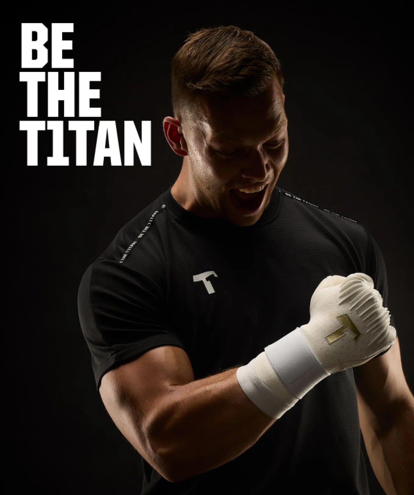 T1TAN Met Fingersave | Keepershandschoenen Voor Kinderen^Rebel 2.0 White-Out Junior Pro (FP)