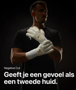 T1TAN Met Fingersave | Keepershandschoenen Voor Kinderen^Rebel 2.0 White-Out Junior Pro (FP)