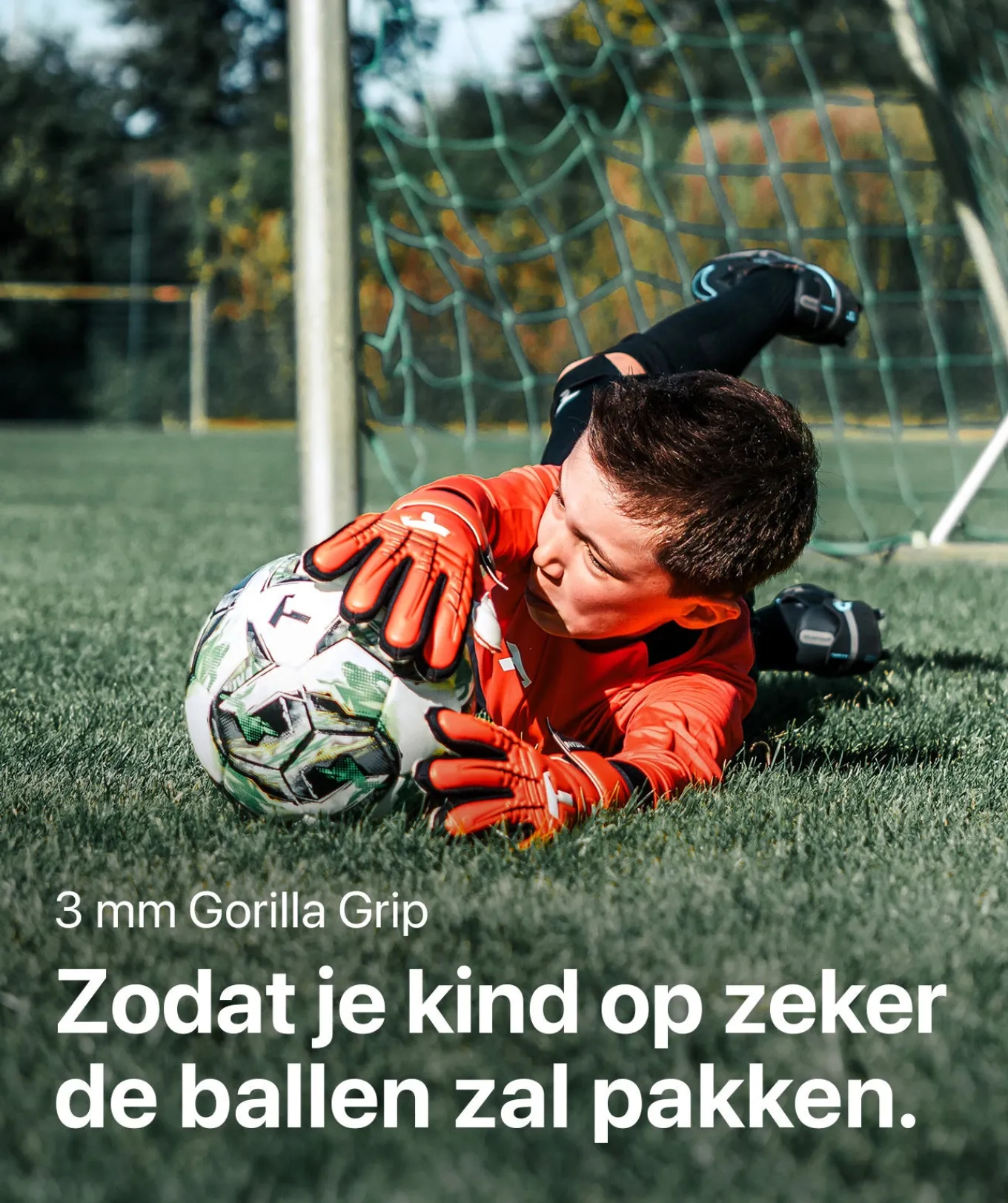 T1TAN Beast Collectie | Keepershandschoenen Voor Kinderen^Red Beast Junior 3.0