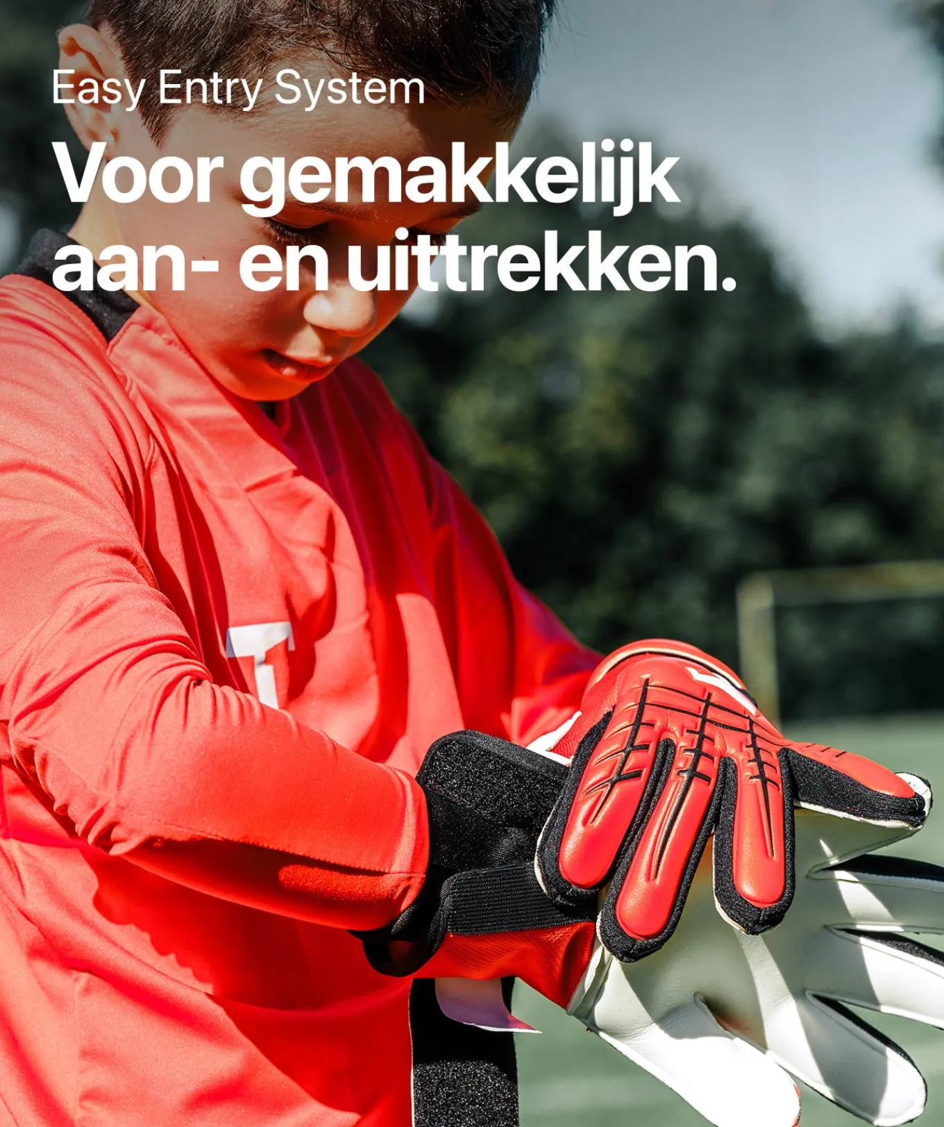 T1TAN Beast Collectie | Keepershandschoenen Voor Kinderen^Red Beast Junior 3.0