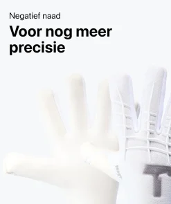 T1TAN Met Fingersave | Keepershandschoenen Voor Kinderen^White Beast Junior Pro 3.0 (FP)
